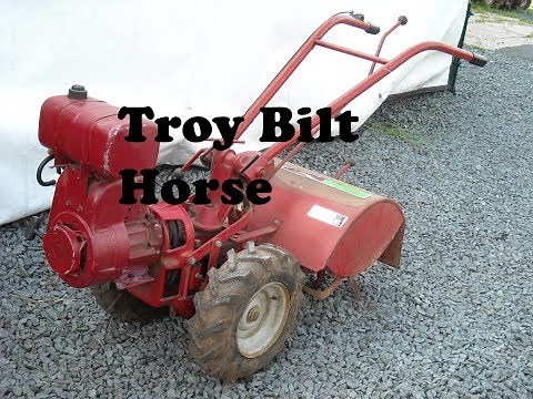 Troy Bilt Tiller Horse, 1980s model Ep#12