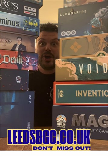 LeedsBGC.co.uk to get your early bird tickets and why not have a look at some of the heavy games in our library for Leeds Boardgame Convention. Which is you favourite #boardgame from these #eurogames and heavy #boardgames we love playing all these #boardgaming #bgg fun!