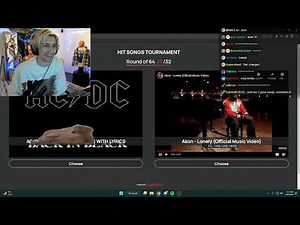 xQc Votes on the Best Songs of All Time