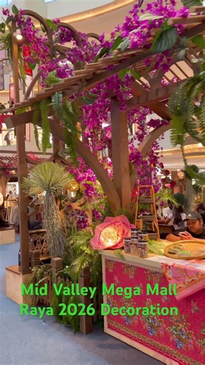 Mid Valley Mega Mall Hari Raya 2026 Decor #malaysia #midvalleymegamall #raya2026