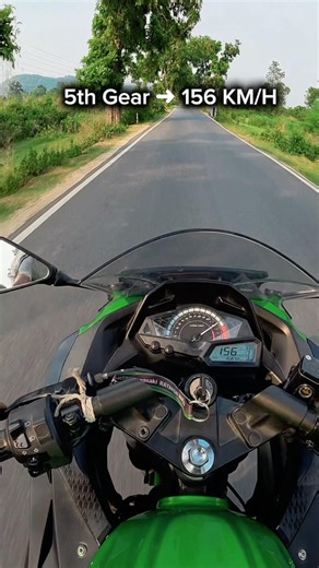 Ninja 300 Double Loading Speed Run | 156 KM/H in 5th Gear 🚀