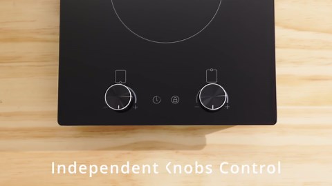 IsEasy 11.6 Inch Electric Cooktop with 2 Burners