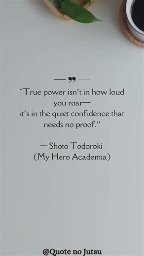 Shoto Todoroki’s Silent Power ❄️🔥 | MHA Quote