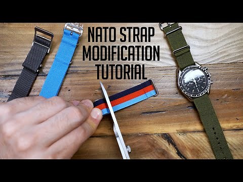 Nato Strap Modification Tutorial - It's Better This Way