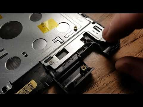 How to quickly fix laptop parts where screw holders have disintegrated.