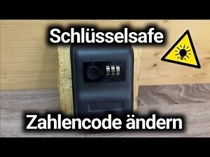 Change combination lock code - Change key safe code - easy & fast - TOP INSTRUCTIONS! 🔐✅