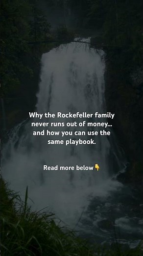 The Rockefeller Waterfall Method #wealth