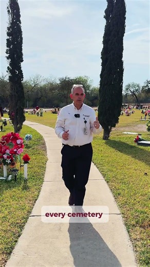 Why do so many cemeteries have these same trees? 😳🤔