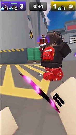 Which knife skin is better? Balisong or Karambit #rivals #roblox #knifeclips