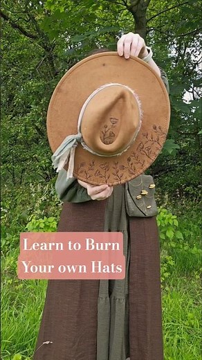 Hat Burning Tutorials Subscribe for more! #hatburning #burnedhat #tutorials #diy