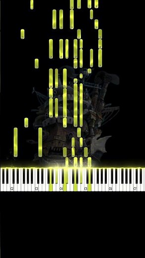 Merry Go Round of Life - Howl’s Moving Castle #pianotutorial #merrygoround #howlsmovingcastle