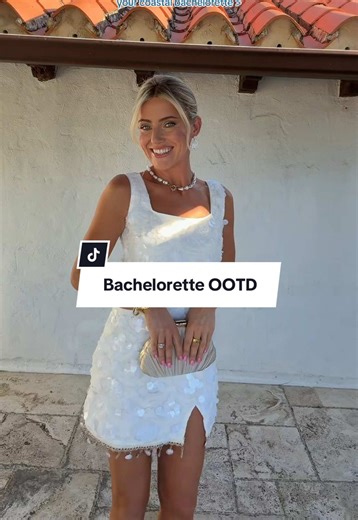 Perfect Little White Dress for Bachelorette