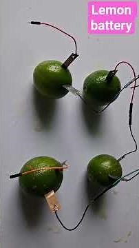 How to Make a Lemon Battery | Light Up an LED with Lemon, Copper & Zinc | AG School