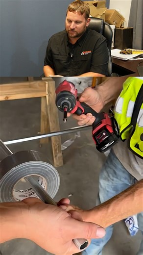 Northridge Construction Group on Instagram: "Wasted Duct Tape - Construction Pranks - Safety Director Reacts"