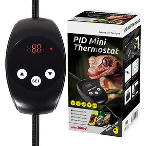 ECOSUB Reptile Dimming Thermostat, Heat Lamp Temperature Controller, with LED Digital Screen