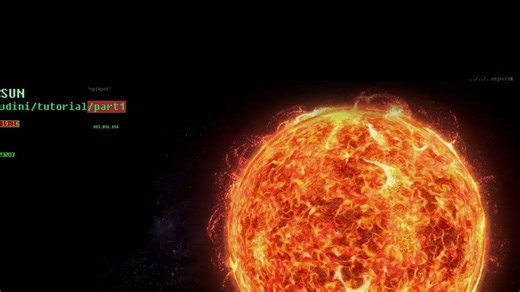 [VFX HIVE] 如何在 Houdini 中创建完整的太阳效果