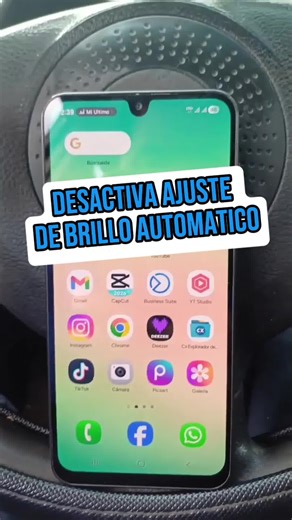 Cómo desactivar el ajuste de brillo automático en Android