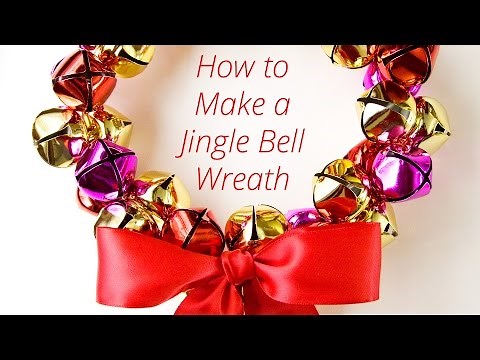 How to Make a Jingle Bell Wreath