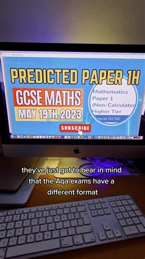 2023 Predicted Paper 1 Walkthrough Out Now #mathspredictedpaper #gcseexams2023 #revision #mathscoach #foryou