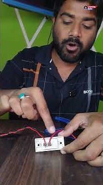how to connect bed switch from bulb holder | how to connect a bulb with switch