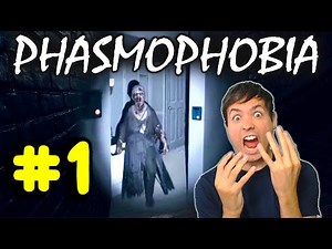PHASMOPHOBIA Horror Jump Scare Gameplay with Manni - Ghost Hunter Ep #1