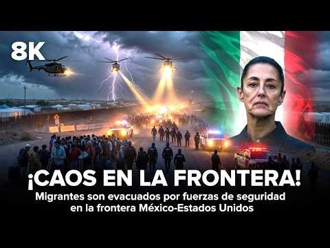 ¡TENSIÓN MÁXIMA! MÉXICO DESALOJA CAMPAMENTO CUBANO POR DOCUMENTOS