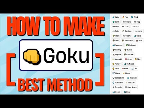 How to Make Goku in Infinite Crafts (Infinity Craft l Infinite Craft)