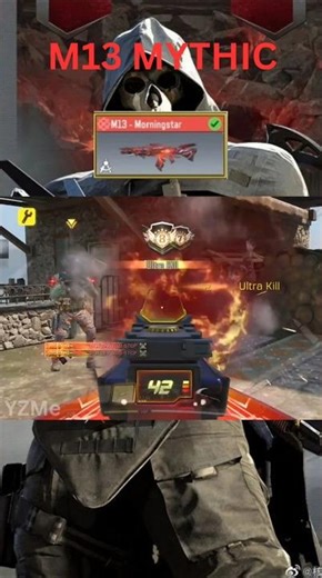 M13 MYTHIC SKIN MMORNINGSTAR CODM #codm #codmobile #gaming #garenacallofdutymobile