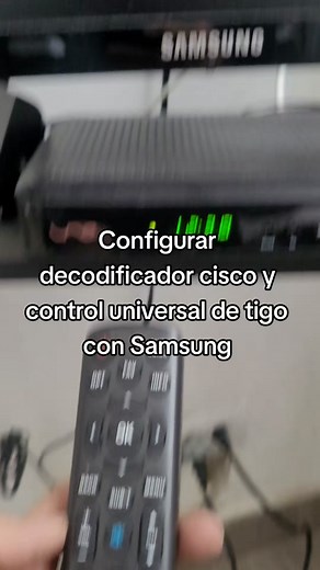 Configurar control remoto universal con decodificador Cisco