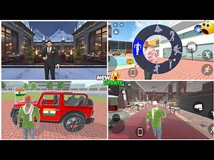 Indian Theft Aura Simulator New Update | Restaurant add | Car Flag Feature Add | New Secrate Feature