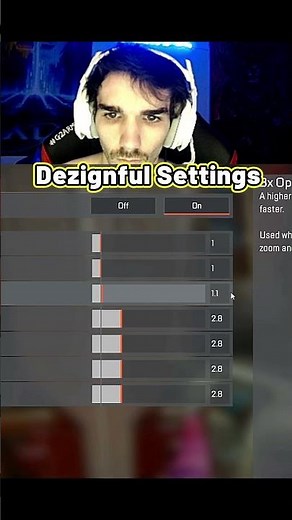 Dezignful Apex Settings 🔥 - #apexlegends #apex #apexsettings #settings #sensitivity #sensi #gaming