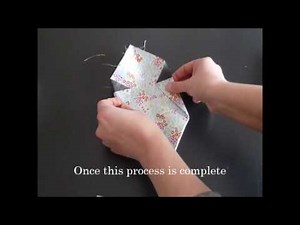 Fabrigami | No Sew Fabric Basket