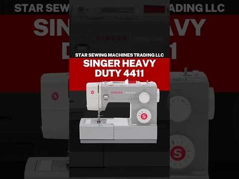 Singer Heavy Duty 4411 Sewing Machine | Powerful High-Speed Sewing Machine for Thick Fabrics