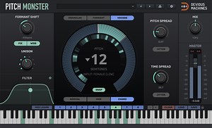 Devious Machines releases Pitch Monster, Extreme Pitch Shifter