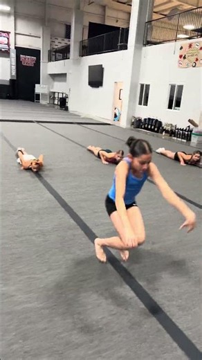 Backhandspring Check In #Gymnastics #Cheerleading #Coaching #Training
