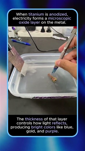 How Titanium Gets Its Crazy Colors