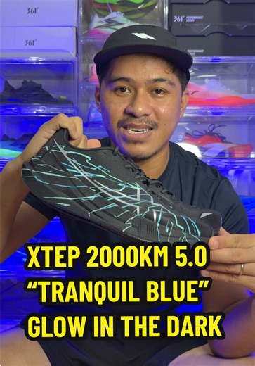 Para sakin ito pinakaastig na colorway ng Xtep 2000KM 5.0🔥 Glow in the dark mga lods! #xtep2000km5 #xteprunningshoes #xtep #runningshoes #affordablerunningshoes