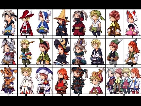 Final Fantasy III Jobs Ranked Tier List (3D Edition)