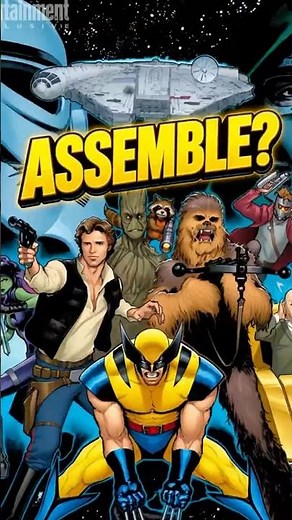 Star Wars Marvel Avengers Crossover Hope Assembles Shock! #shorts #starwars