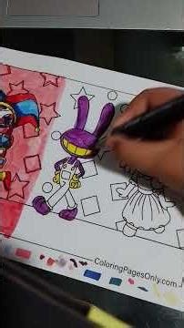 i paint into digital circus with markers