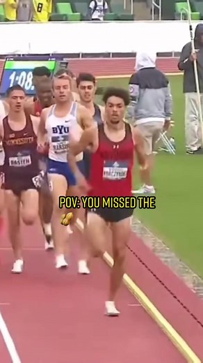 OGs KNOW the split shorts are dangerous for BYU 😭. Ended up falling on the last jump and losing this lmao #northeastern #ncaatrackandfield #ncaasteeplechase #xctraining #d1xc