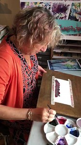 13K views · 201 reactions | The use of cooking salt , a straw and a bit of “blow and wang” will have you painting convincing foregrounds in watercolour. Great for those woodland scenes. THP4 | Thistle Heart Prints | Facebook