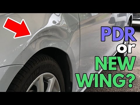 PDR or New Wing? | Paintless Dent Removal Tutorial