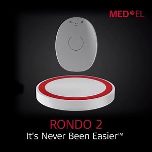 RONDO 2—the world’s first wirelessly rechargeable cochlear implant audio processor. It’s Never Been Easier™. Find out everything you want to know about #RONDO2 here: https://blog.medel.com/meet-rondo-2-its-never-been-easier/ | MED-EL