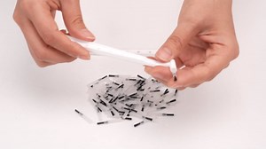 Hilitand 100Pcs Dental Disposable Composite Brush Tips 2 Brushes Handles Disposable Composite Brush Tips for Replacement
