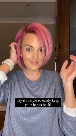 Styling Short Hair with Bangs: DIY Bob Haircut Ideas