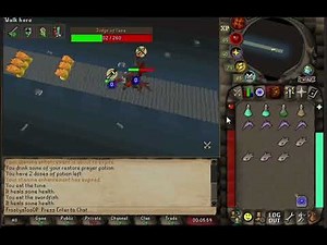 OSRS - A Kingdom Divided - Judge of Yama Boss Fight as a 1 Defense Pure - Oldschool Runescape Quest