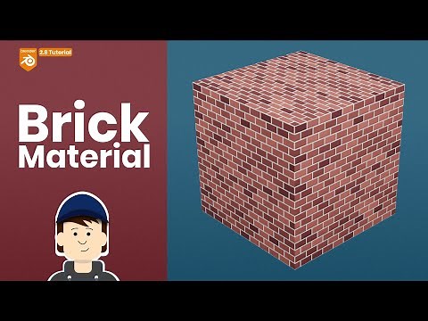 How to make a procedural brick material in Blender [2.81]