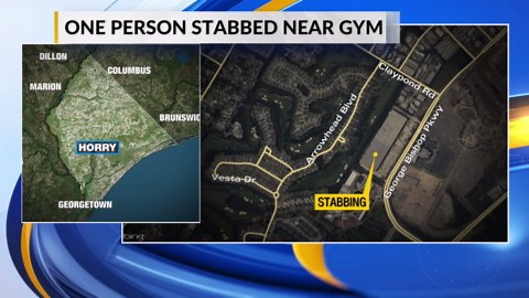 Person stabbed near Myrtle Beach gym after apparent fight