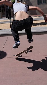 These ladies refused to comply 😂 what's your favorite no comply or step off trick? Enjoyed this reel? Find the full video and more awesome skate content on our YouTube! #pushskateboarding #skateboardingisfun #thankyouskateboarding #nocomply #learntoskate | BrailleSkateboarding